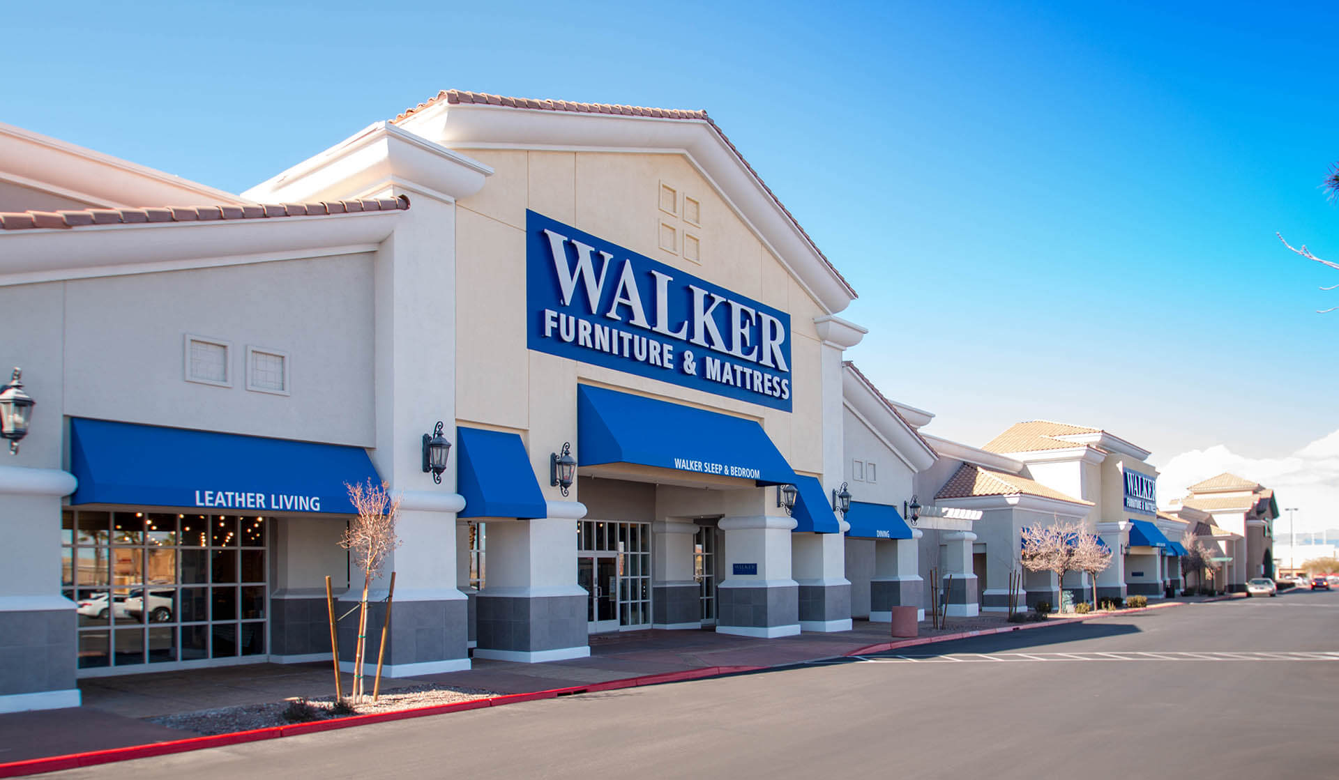 Walker Furniture and Mattress of Henderson, Nevada - Awnings by Metro Awnings of Las Vegas, Nevada