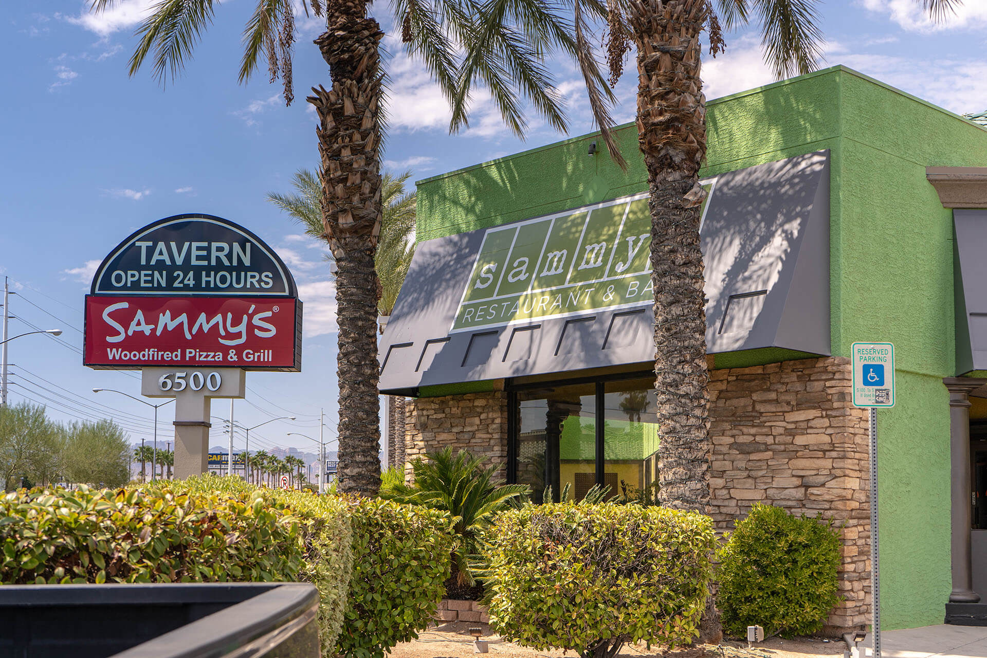 Large Branded Commercial Awning Fabricated by Metro Awnings of Southern Nevada